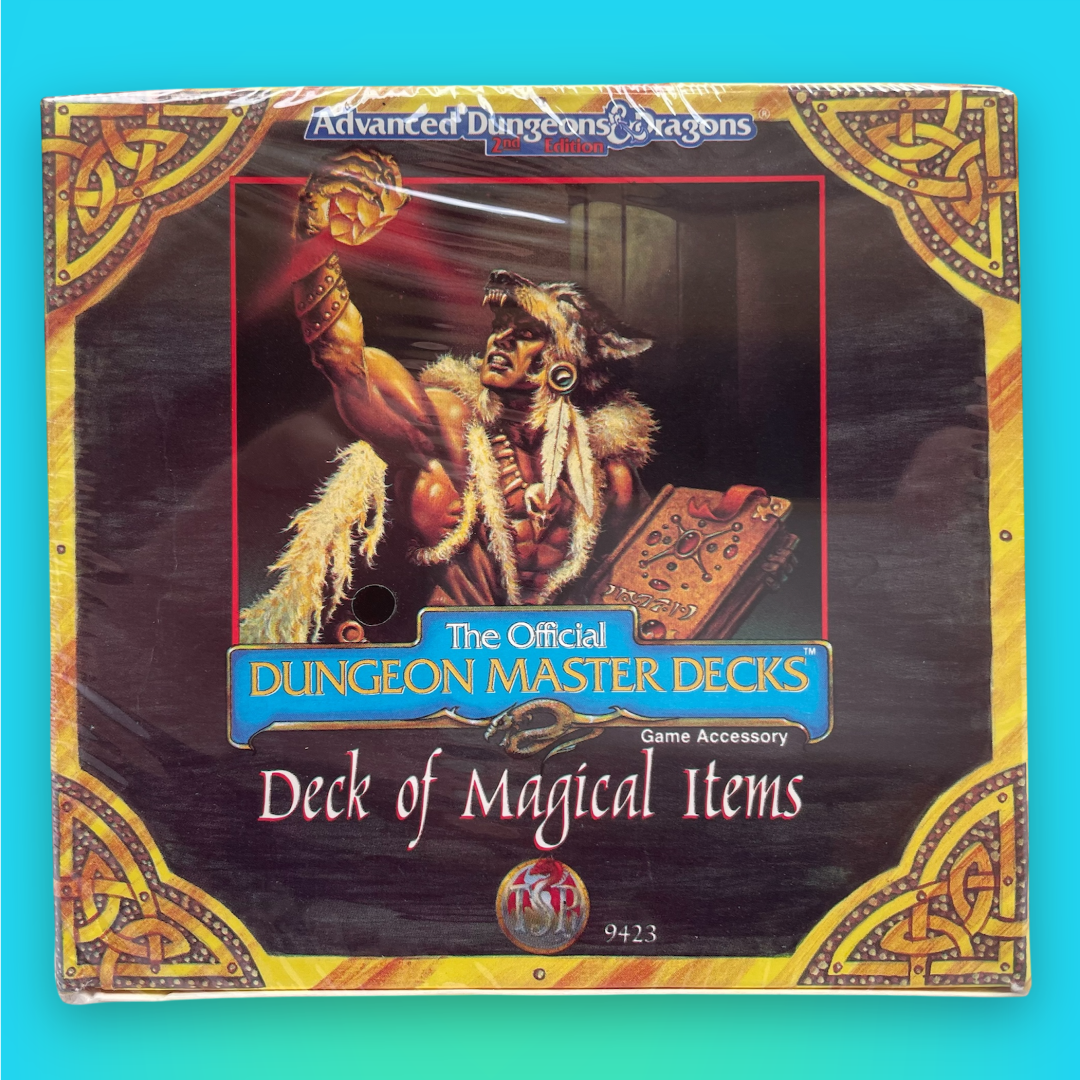 Deck of Magical Items 9423 Advanced Dungeons & Dragons 2e (Factory Sealed)