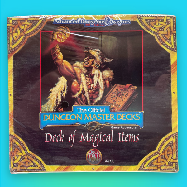 Deck of Magical Items 9423 Advanced Dungeons & Dragons 2e (Factory Sealed)