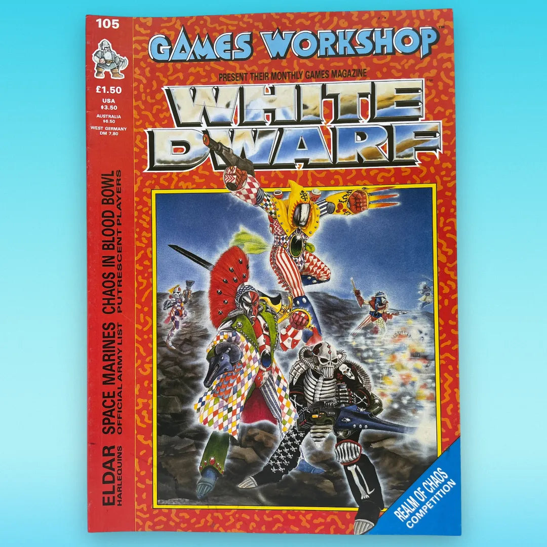 White Dwarf Magazine #105 September 1988 Games Workshop
