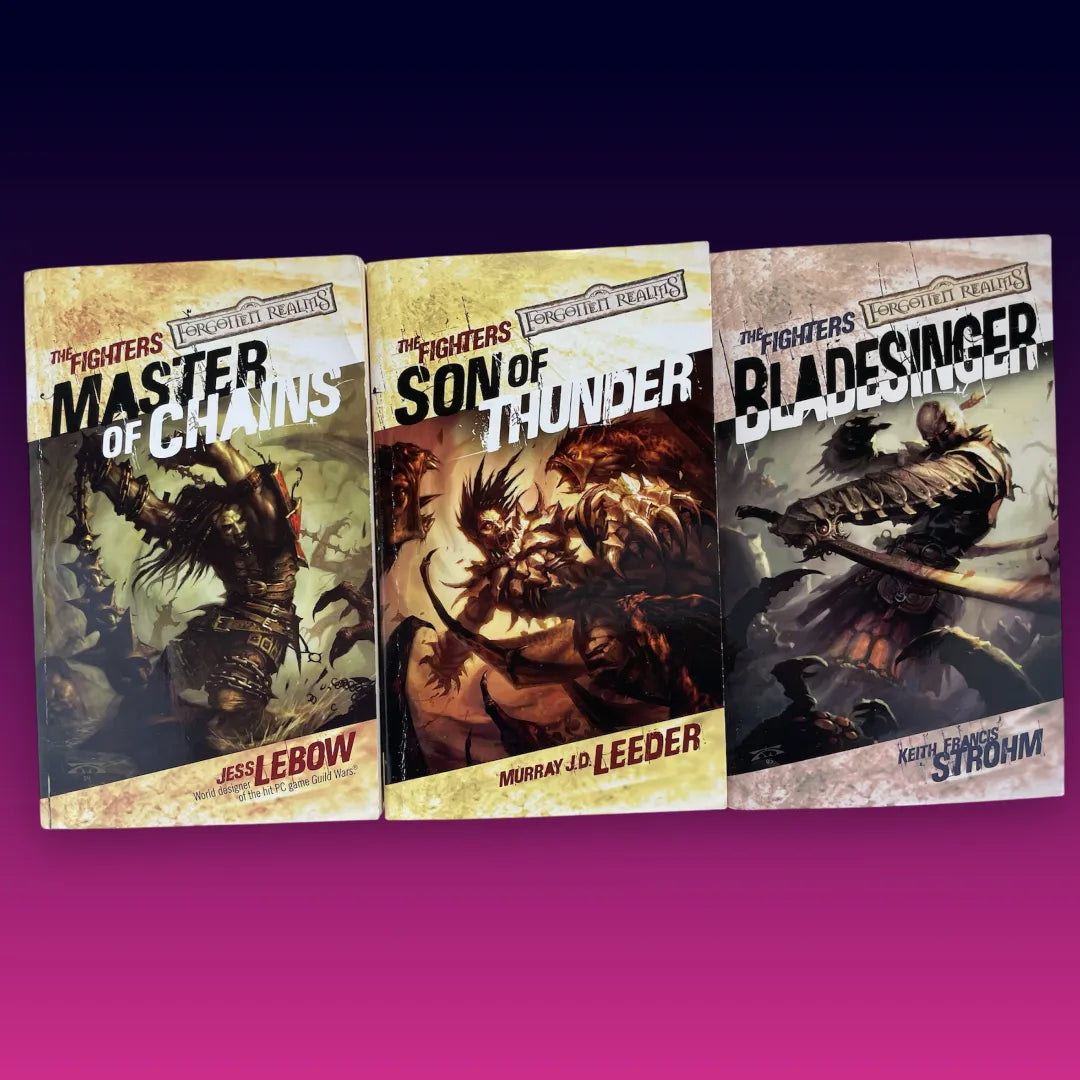 Forgotten Realms: The Fighters, Books 1, 3, 4
