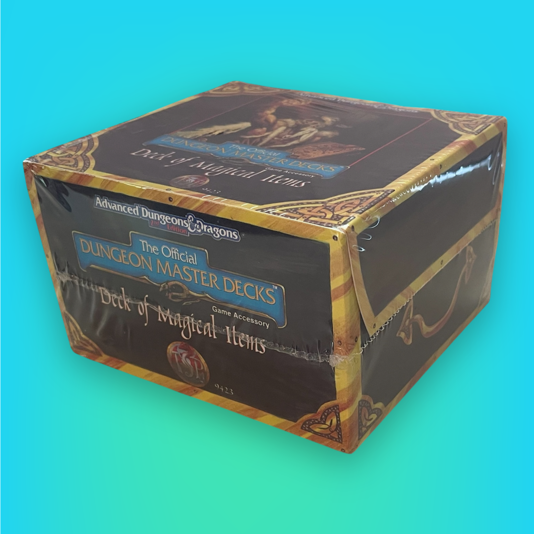 Deck of Magical Items 9423 Advanced Dungeons & Dragons 2e (Factory Sealed)