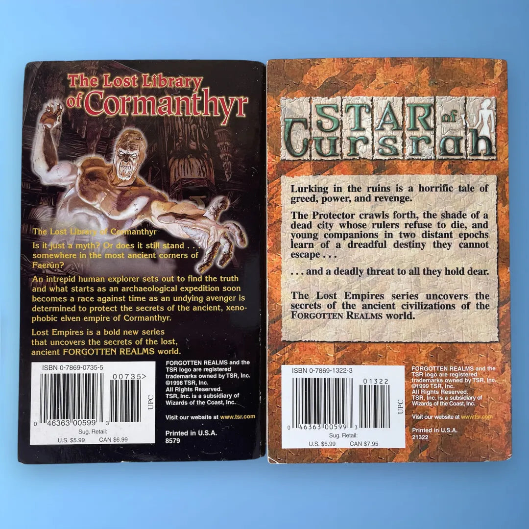 Forgotten Realms: Lost Empires, Books 1, 3