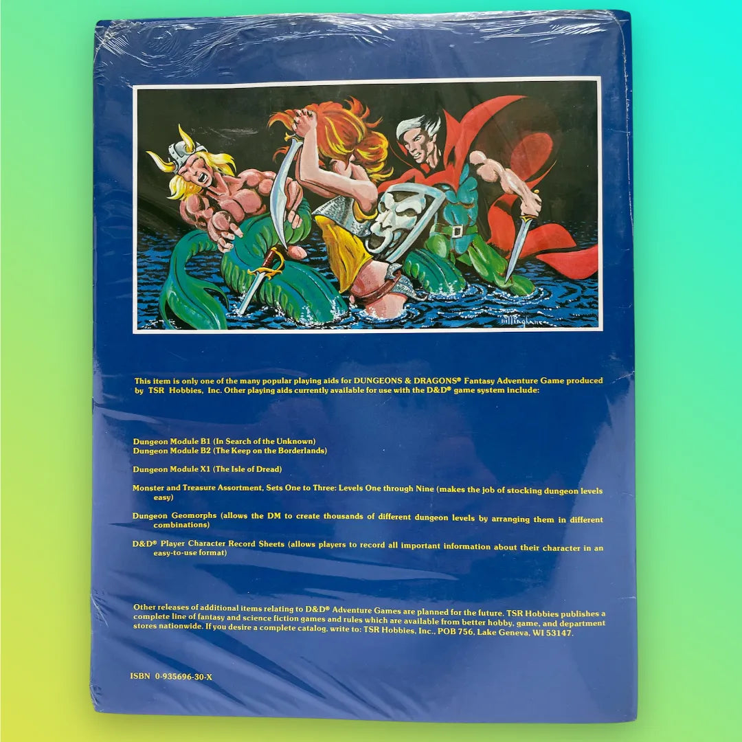 The Isle of Dread X1 9043 Dungeons & Dragons (Factory Sealed)