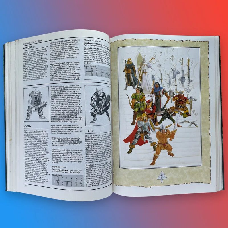 Warhammer Fantasy Role Play Games Workshop 1986