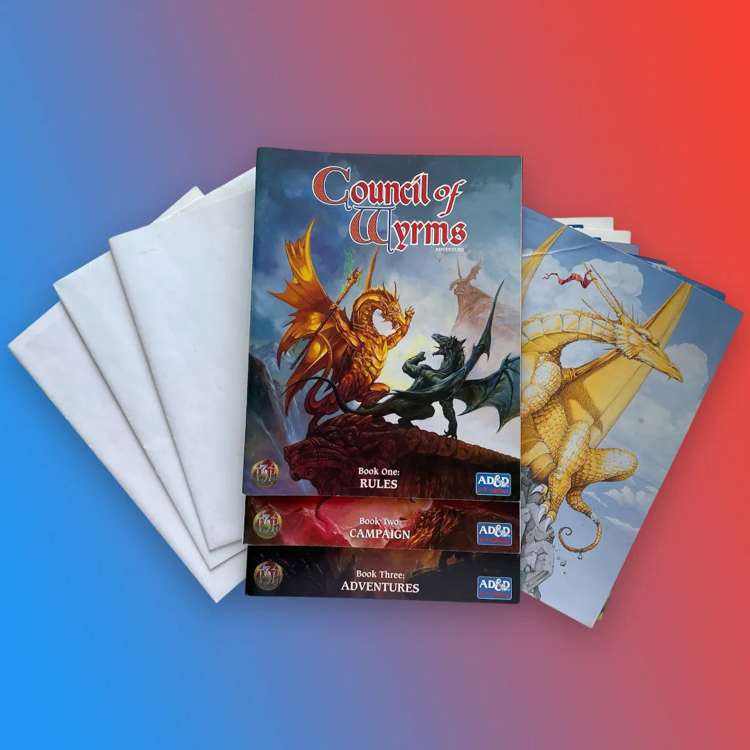 Council of Wyrms Box Set 1107 Advanced Dungeons & Dragons 2e