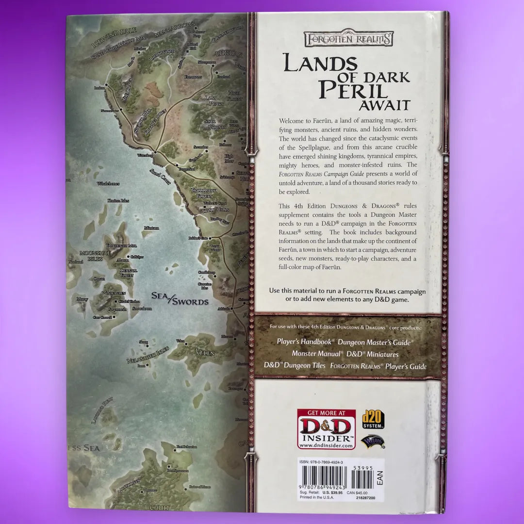 Forgotten Realms Campaign Guide Dungeons & Dragons 4e