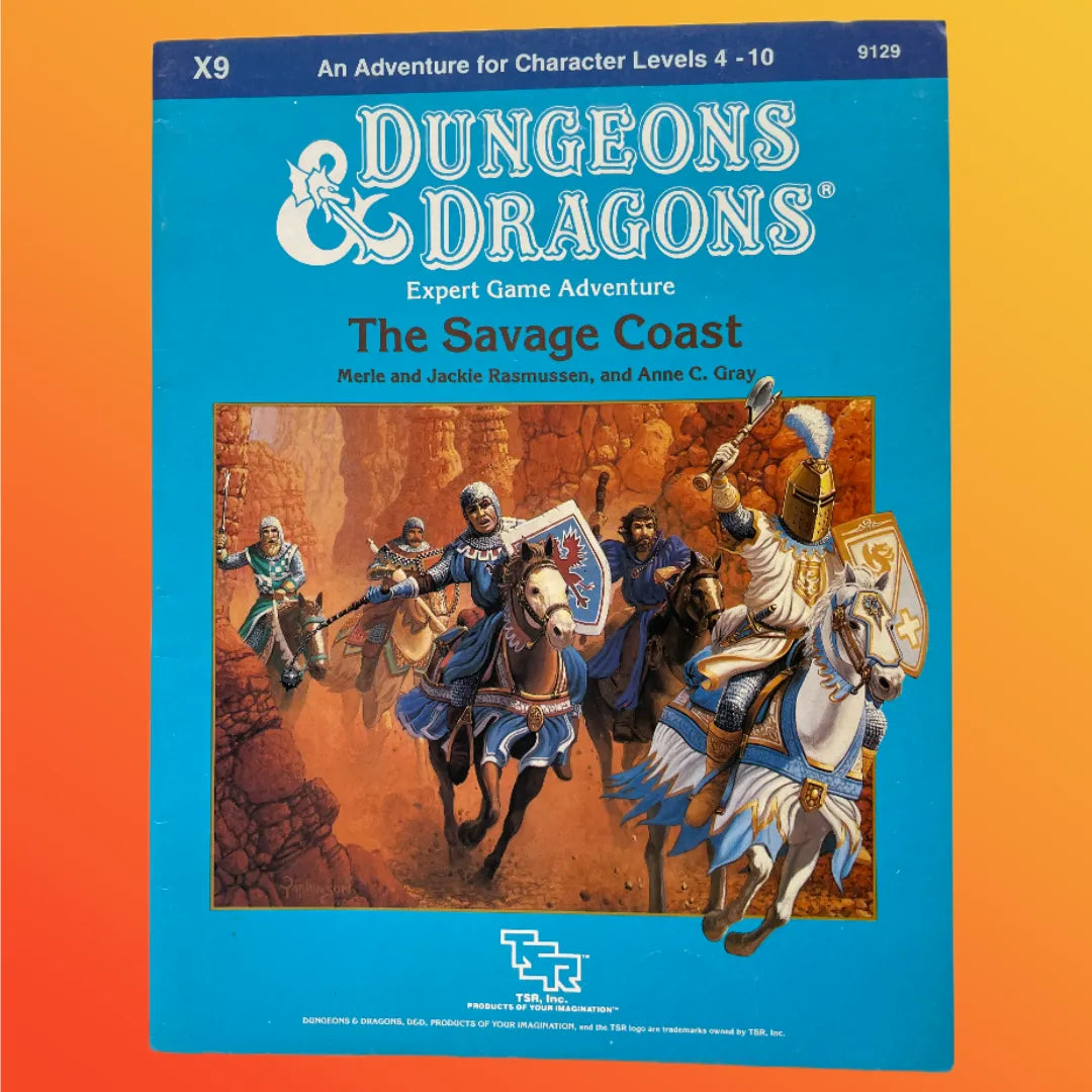 The Savage Coast X9 9129 Dungeons & Dragons
