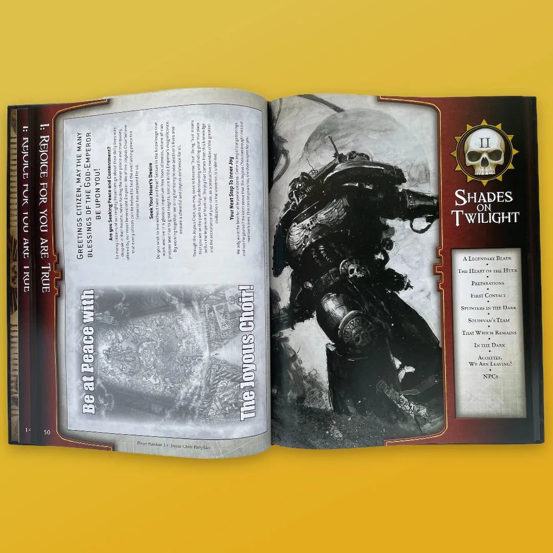 Purge the Unclean Dark Heresy Warhammer 40K RPG
