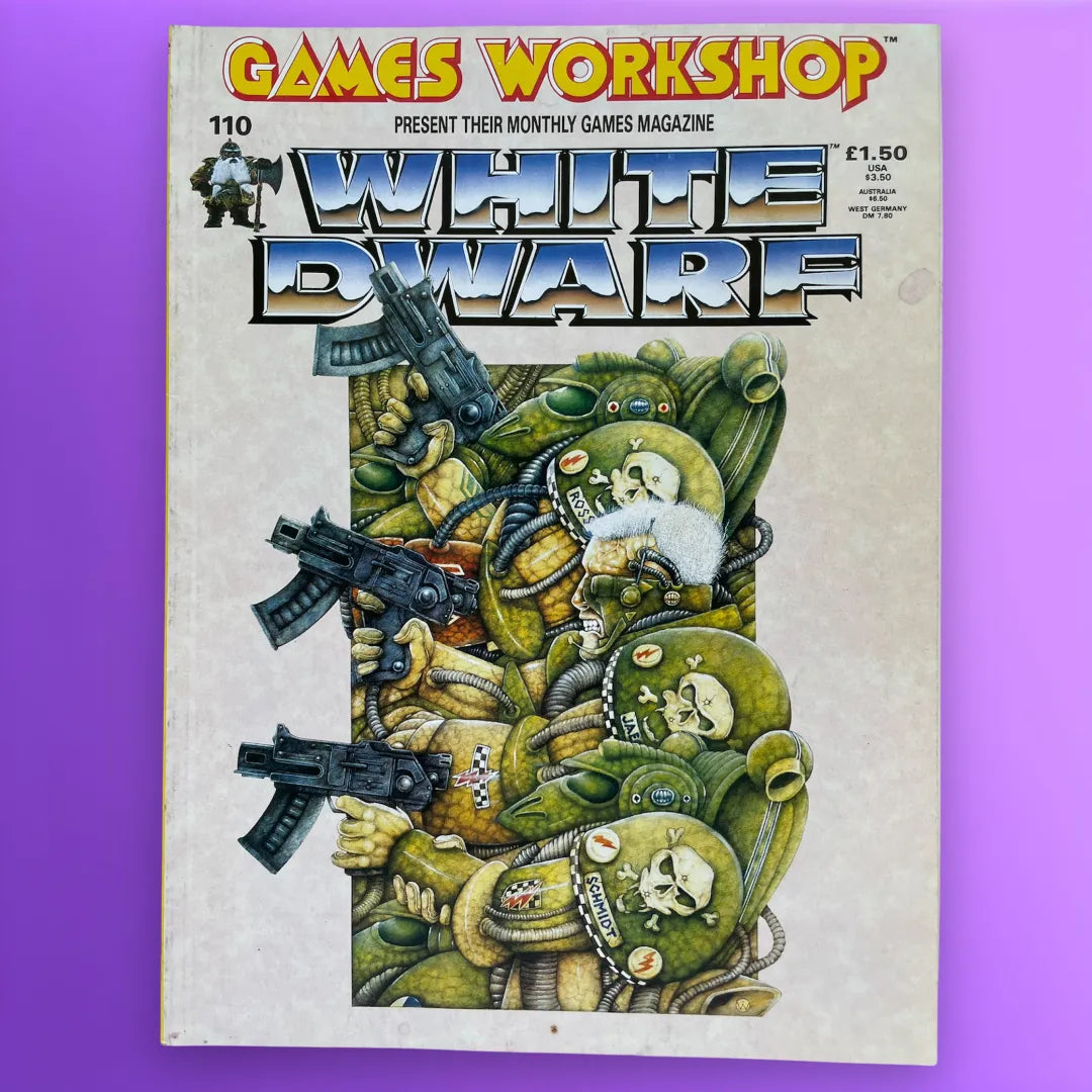 White Dwarf Magazine #110 February 1989 Games Workshop