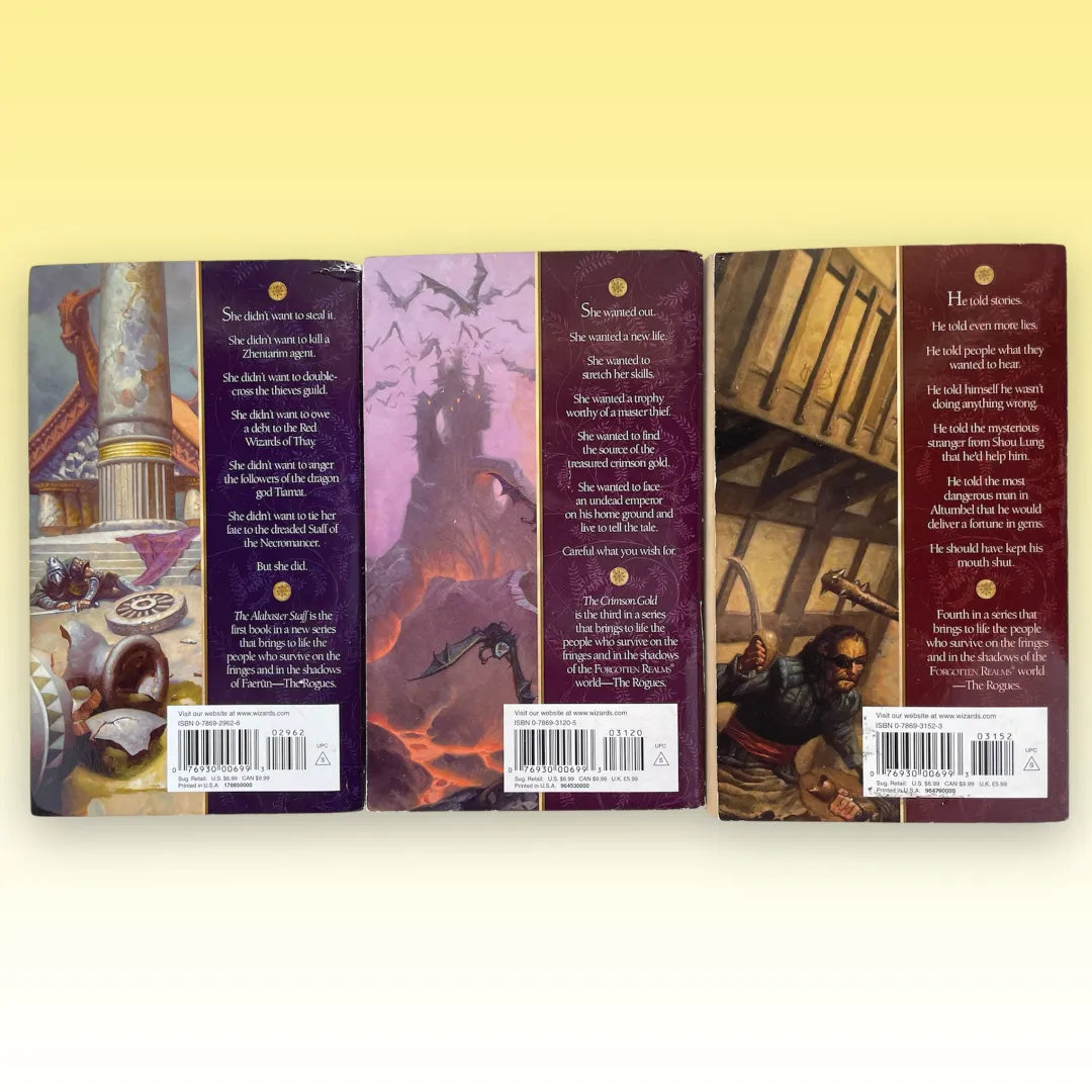 Forgotten Realms: The Rogues, Books 1, 3, 4