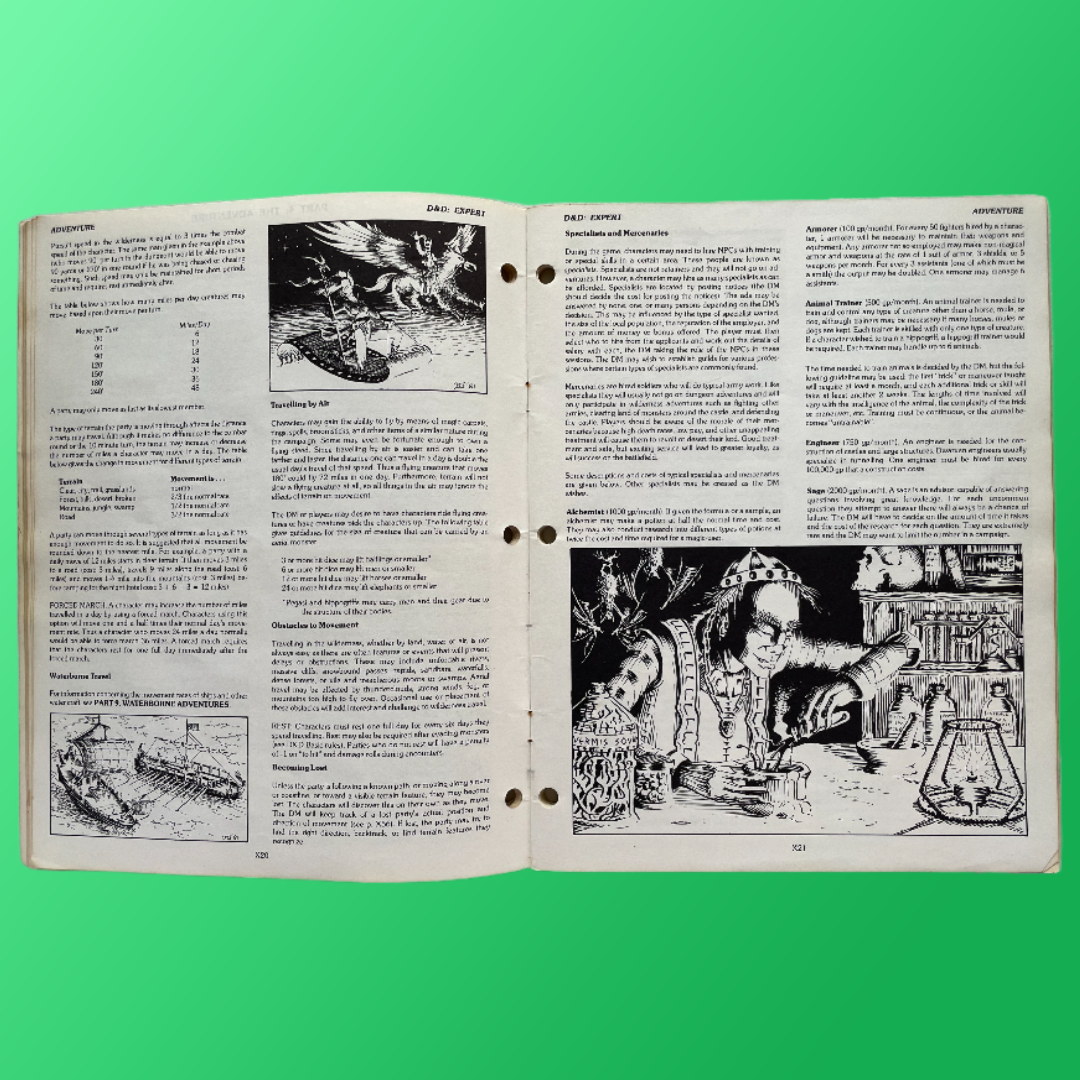 Dungeons & Dragons Expert Set 2 1012 Box Set