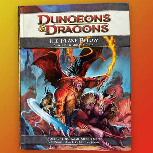 The Plane Below Dungeons & Dragons 4e
