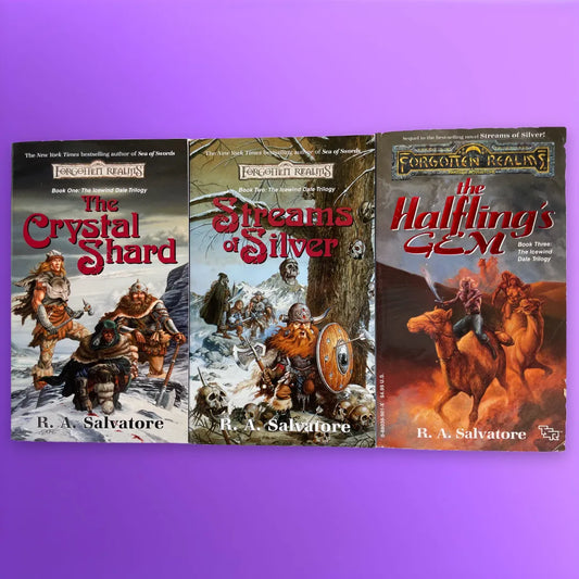 The Icewind Dale Trilogy Forgotten Realms by R.A. Salvatore (1990) - Lichyard Games