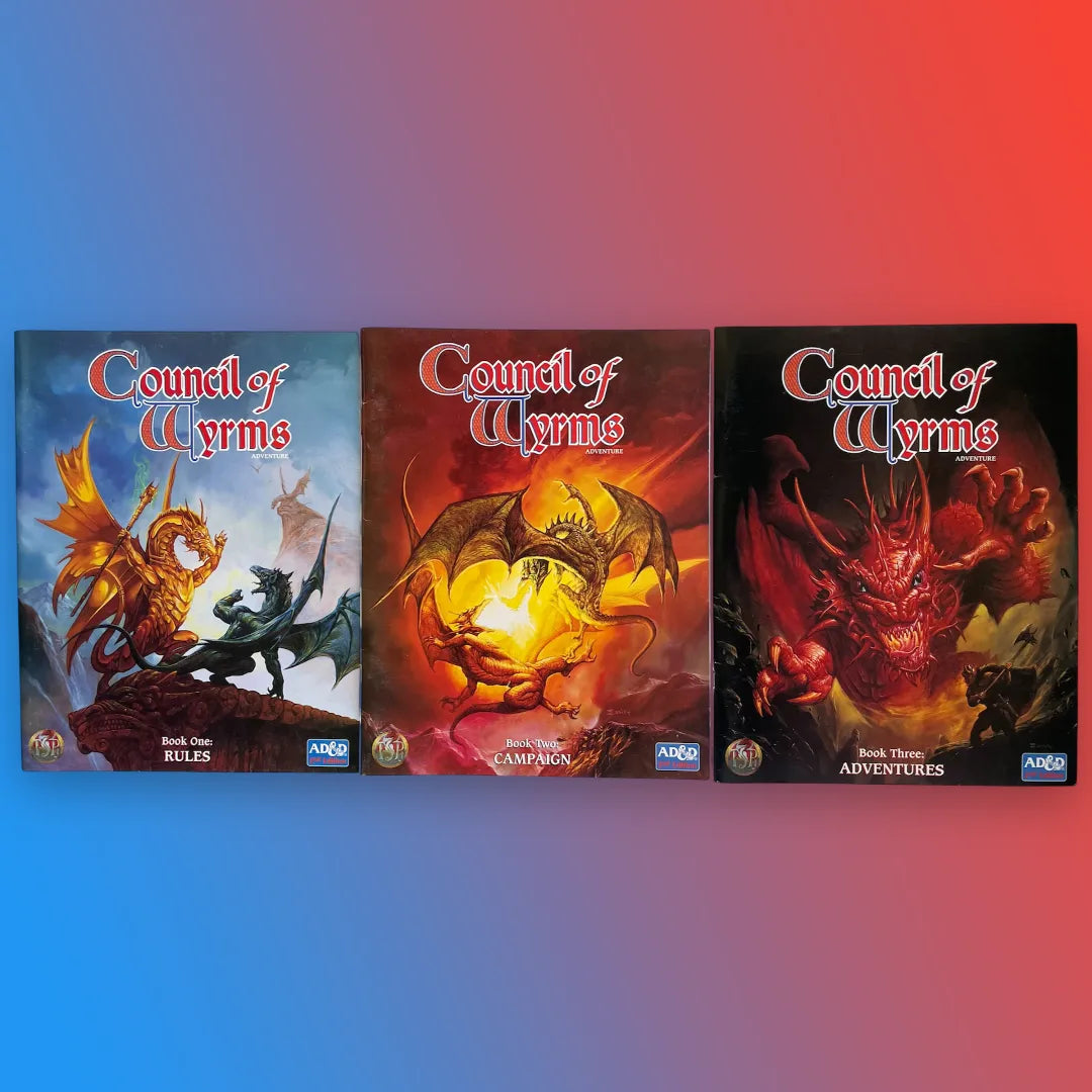Council of Wyrms Box Set 1107 Advanced Dungeons & Dragons 2e