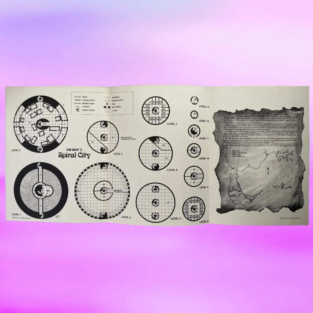 Quagmire! X6 9081 Dungeons & Dragons