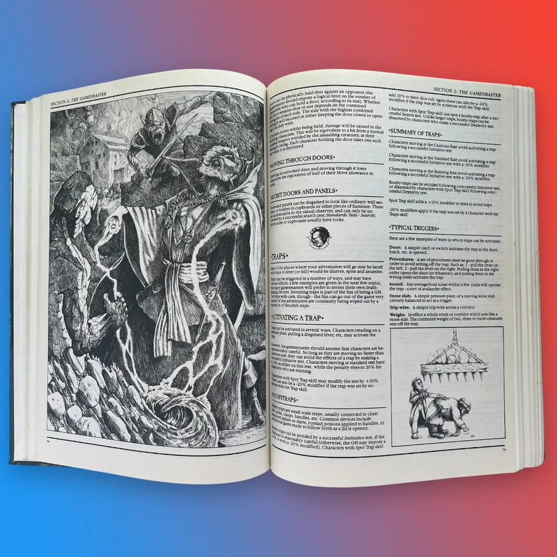 Warhammer Fantasy Role Play Games Workshop 1986