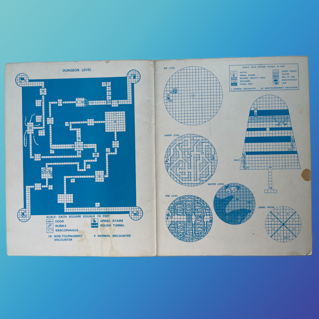 The Ghost Tower of Inverness C2 9038 AD&D 1e