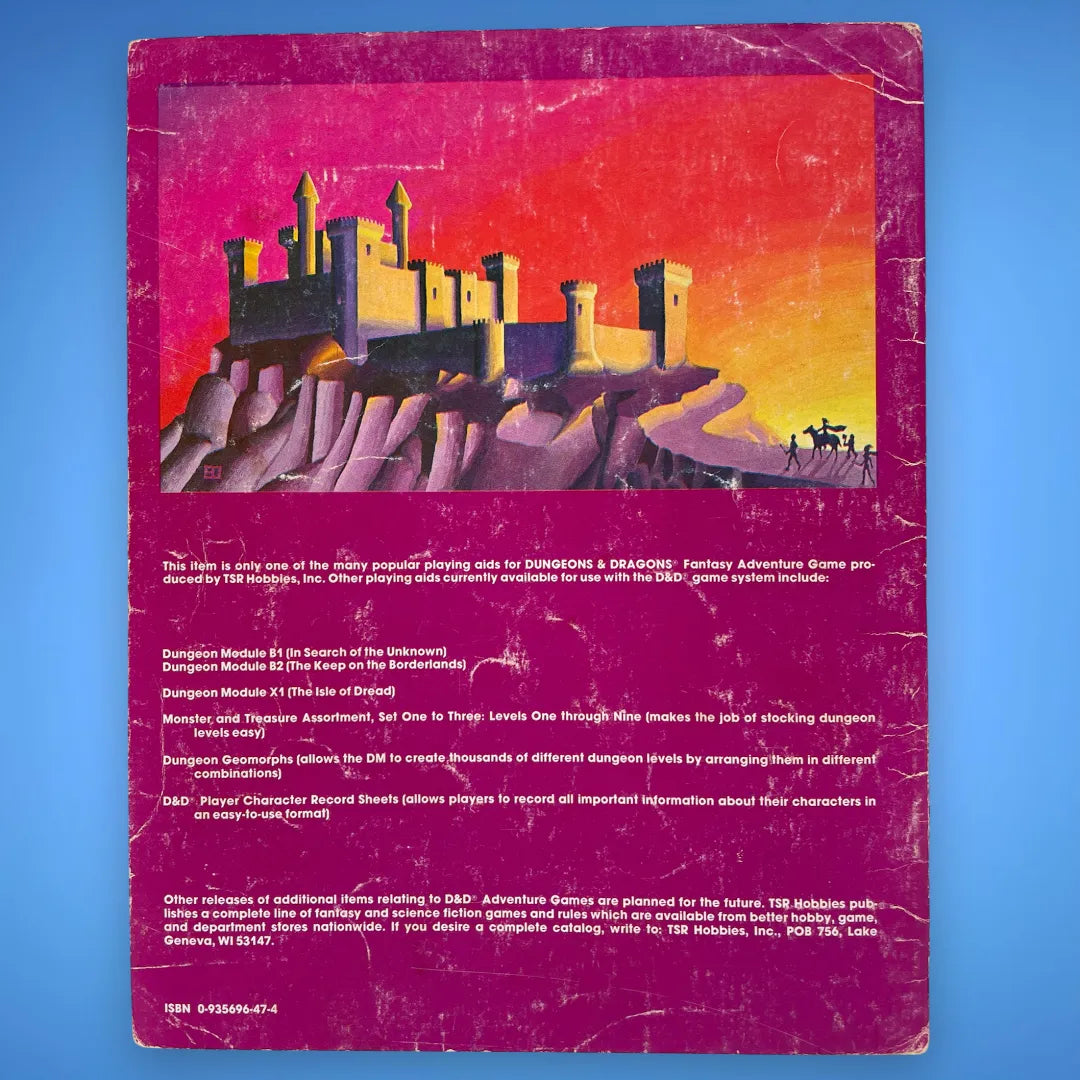 The Keep on the Borderlands B2 9034 Dungeons & Dragons