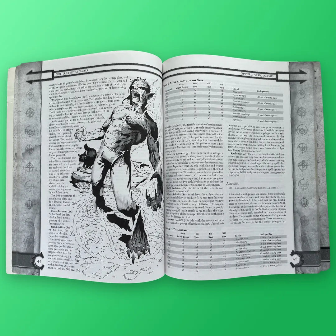 Tome and Blood: A Guidebook to Wizards and Sorcerers Dungeons & Dragons 3e