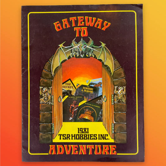 Gateway to Adventure Catalog TSR 1981