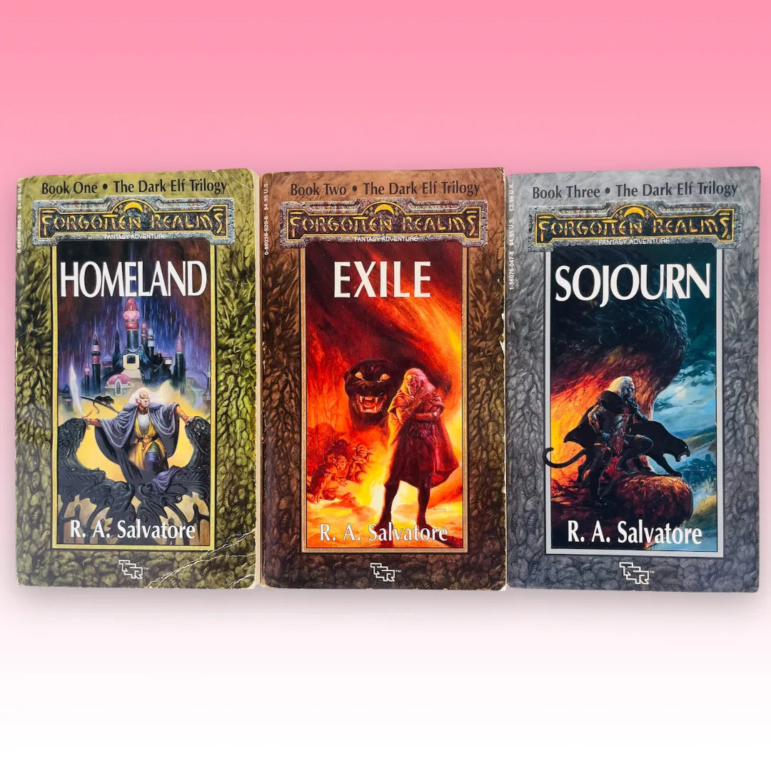 Forgotten Realms: The Dark Elf Trilogy by R.A. Salvatore