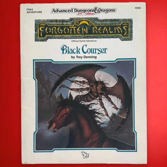 Black Courser FRA2 9290 Forgotten Realms AD&D 2e