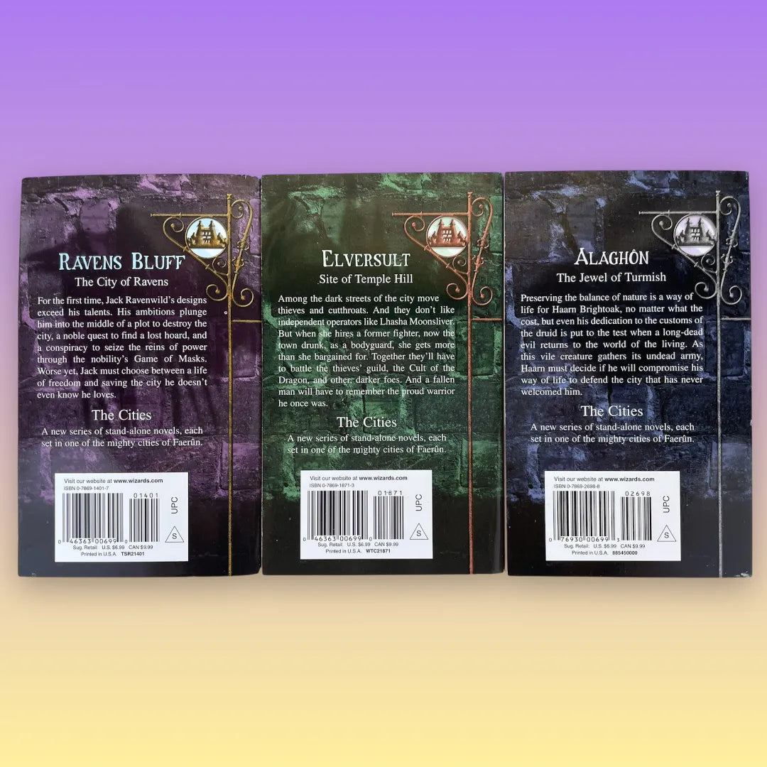 Forgotten Realms: The Cities, Books 1-3
