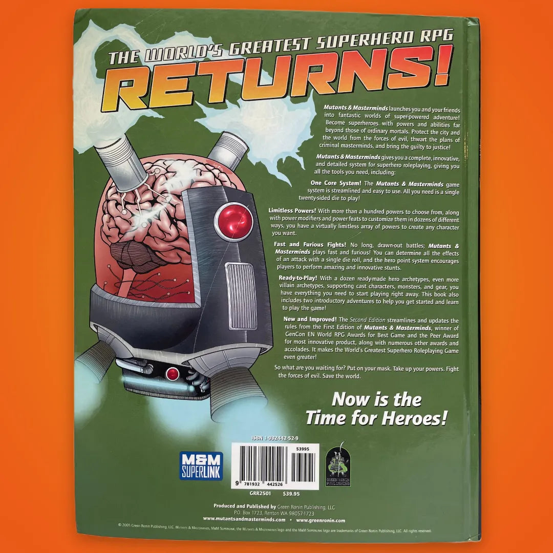 Mutants & Masterminds 2e Core Book + GM Screen Green Ronin