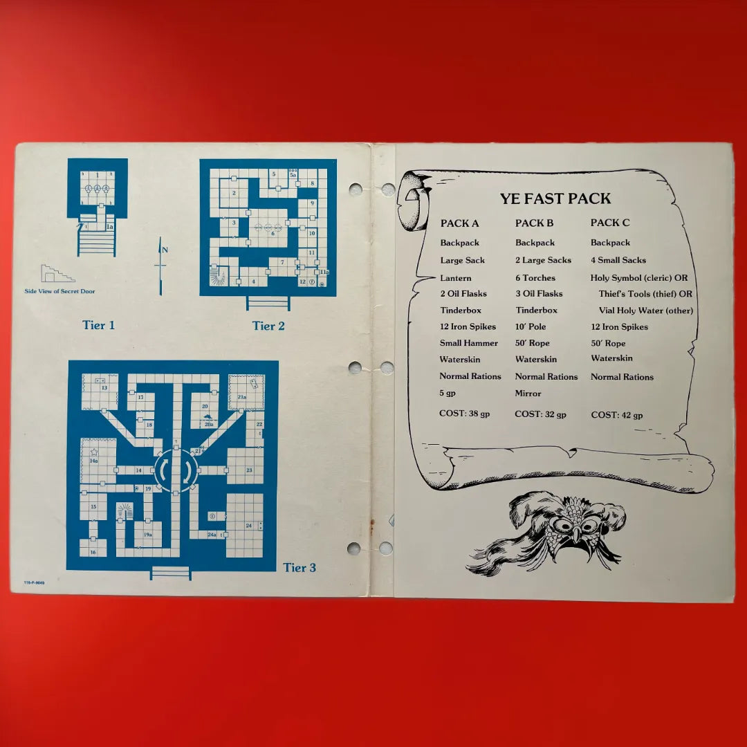 The Lost City B4 9049 Dungeons & Dragons