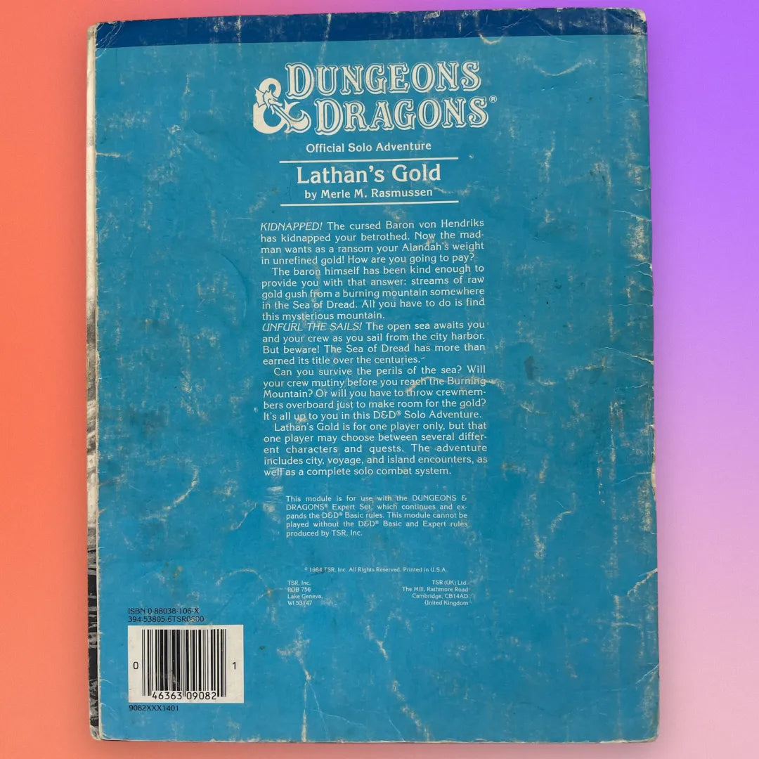 Lathan's Gold XSOLO 9082 Dungeons & Dragons