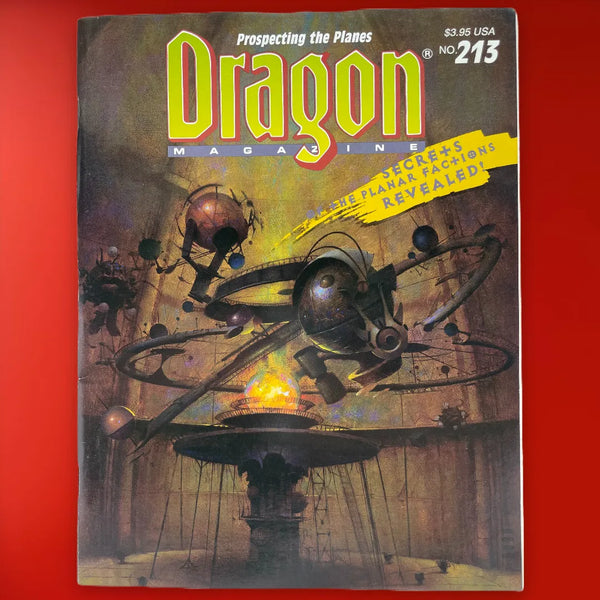 Dragon Magazine #213 January 1995 TSR