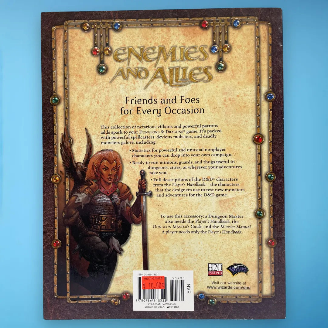Enemies and Allies Dungeons & Dragons 3e