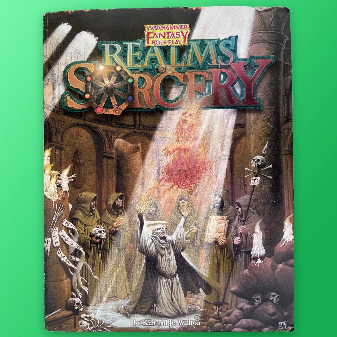 Realms of Sorcery Warhammer Fantasy RPG 2001 Games Workshop