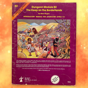 The Keep on the Borderlands B2 9034 Dungeons & Dragons - Lichyard Games
