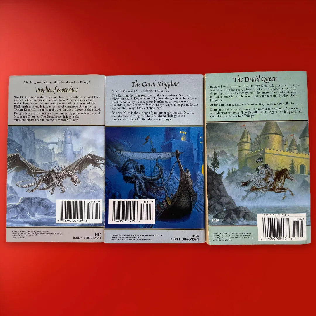 The Druidhome Trilogy Forgotten Realms by Douglas Niles (1993) - Lichyard Games