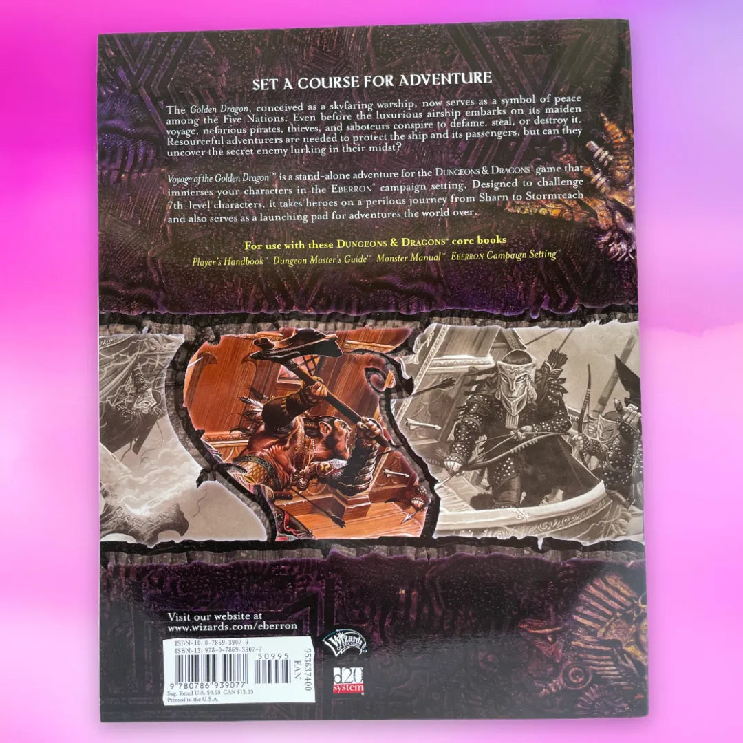 Voyage of the Golden Dragon Eberron Dungeons & Dragons 3.5