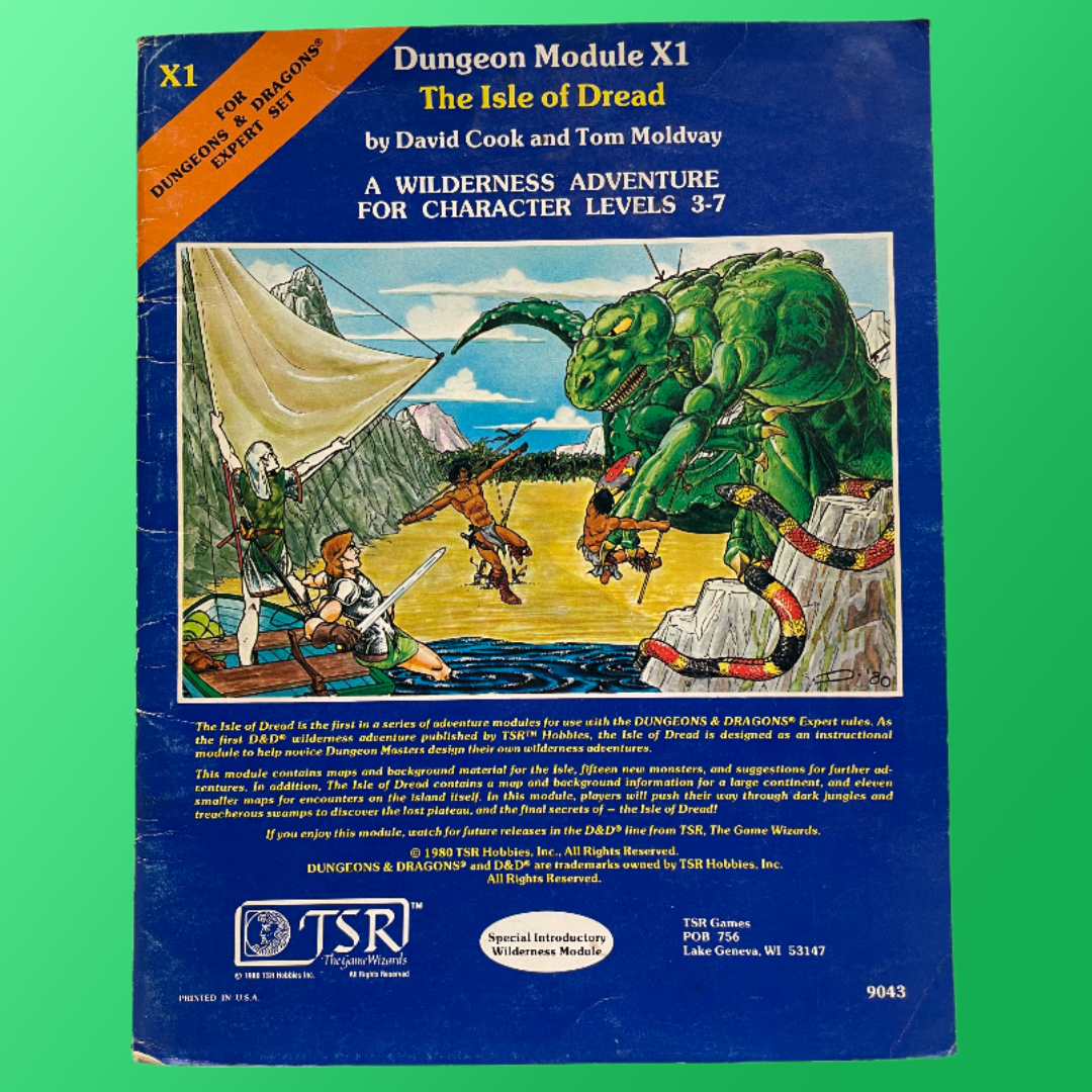 Dungeons & Dragons Expert Set 2 1012 Box Set