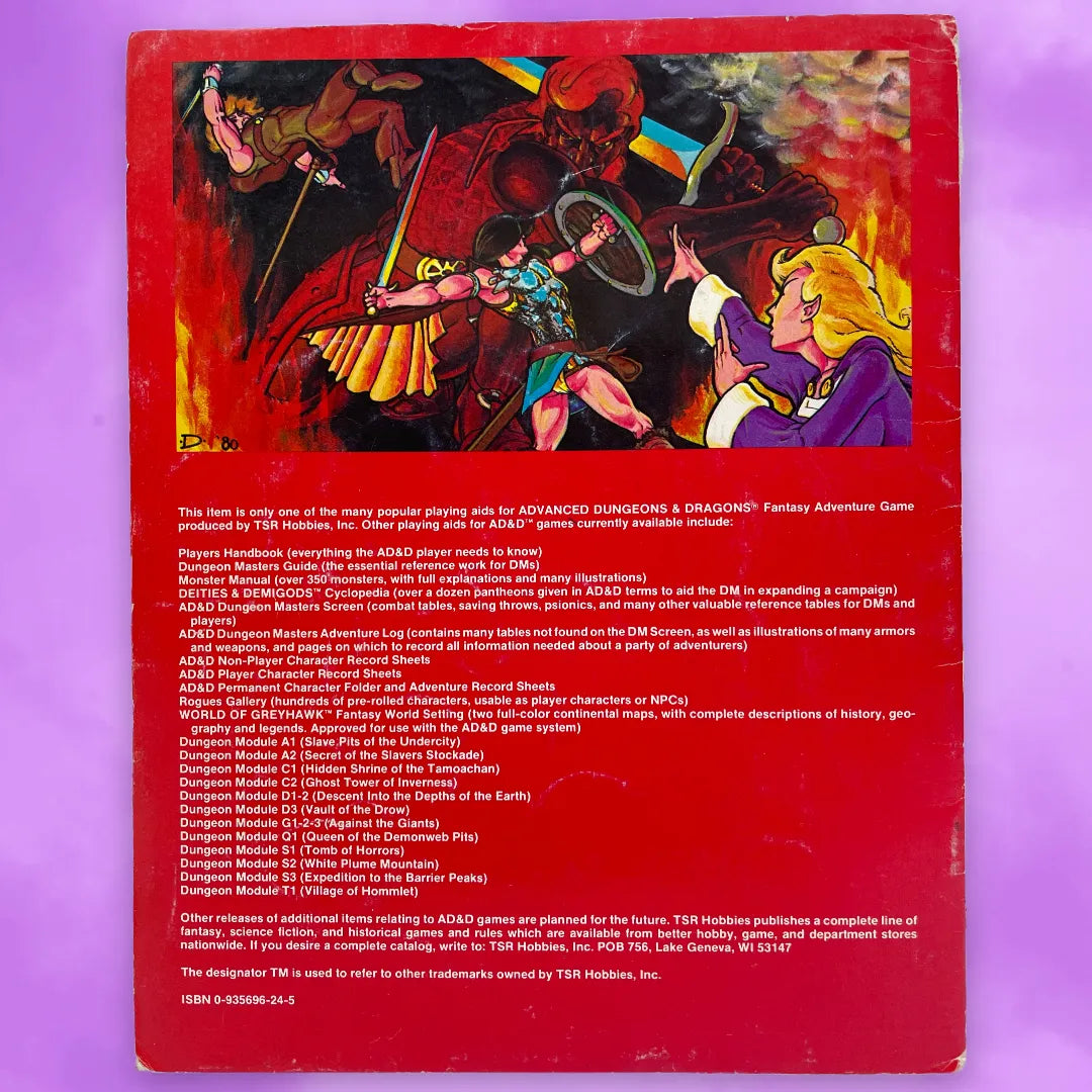 The Ghost Tower of Inverness C2 9038 AD&D 1e