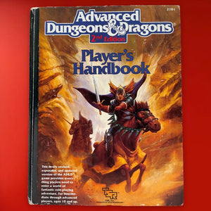 Player's Handbook 2101 Advanced Dungeons & Dragons 2e - Lichyard Games