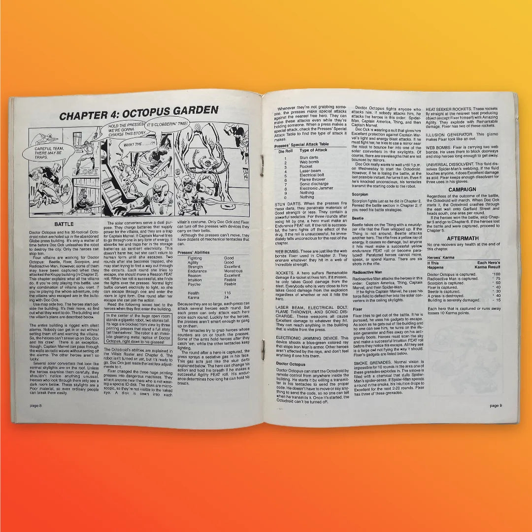Marvel Super Heroes: The Heroic Role-playing Game TSR