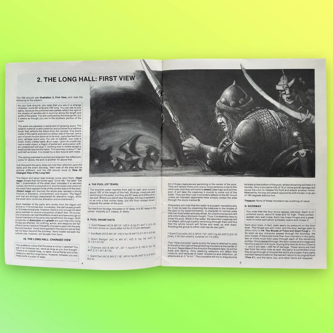 Dungeonland EX1 9072 Advanced Dungeons & Dragons 1e