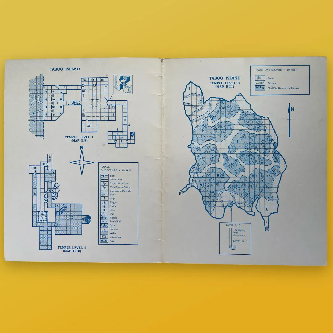 The Isle of Dread X1 9043 Dungeons & Dragons