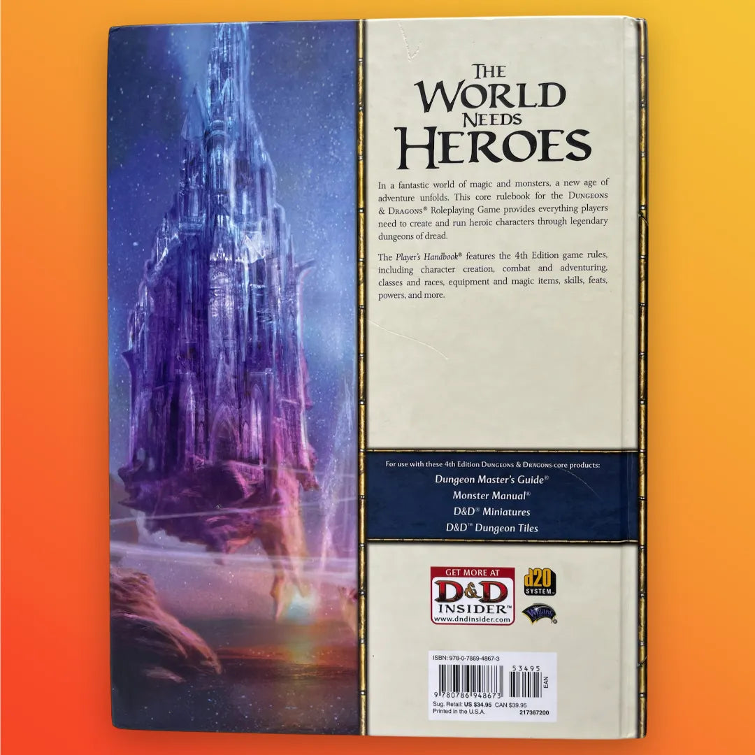 Player's Handbook Dungeons & Dragons 4e
