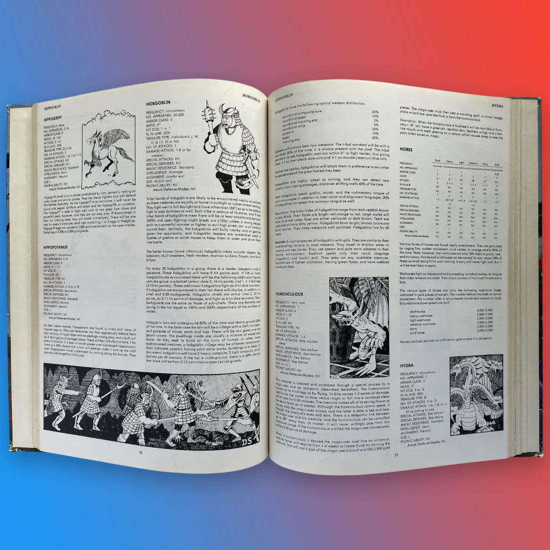 Monster Manual 2009 Advanced Dungeons & Dragons 1e