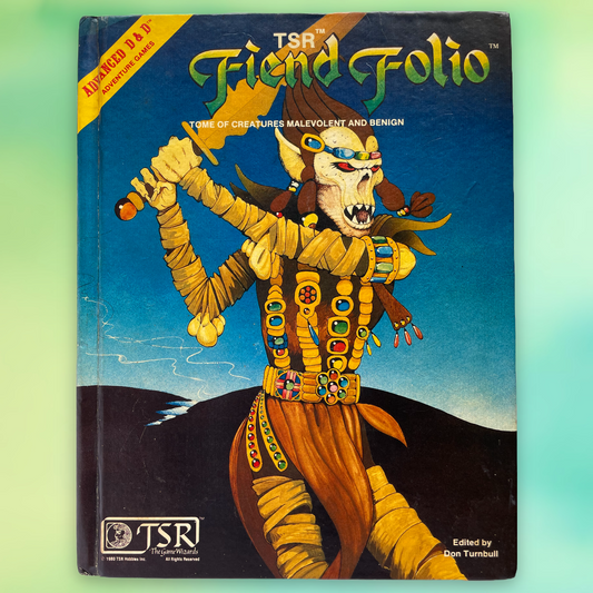 Fiend Folio 2012 Advanced Dungeons & Dragons 1e