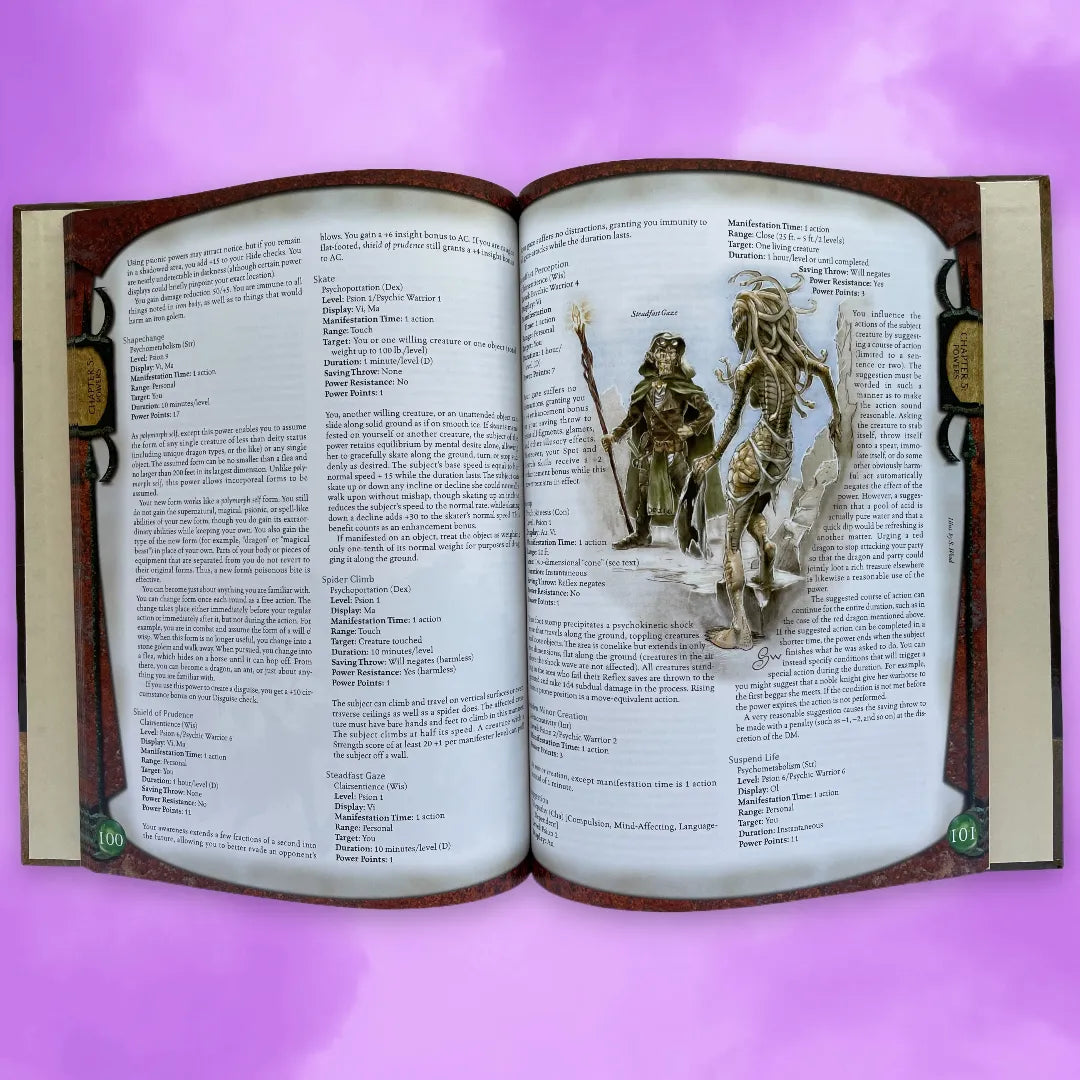Psionics Handbook Dungeons & Dragons 3e