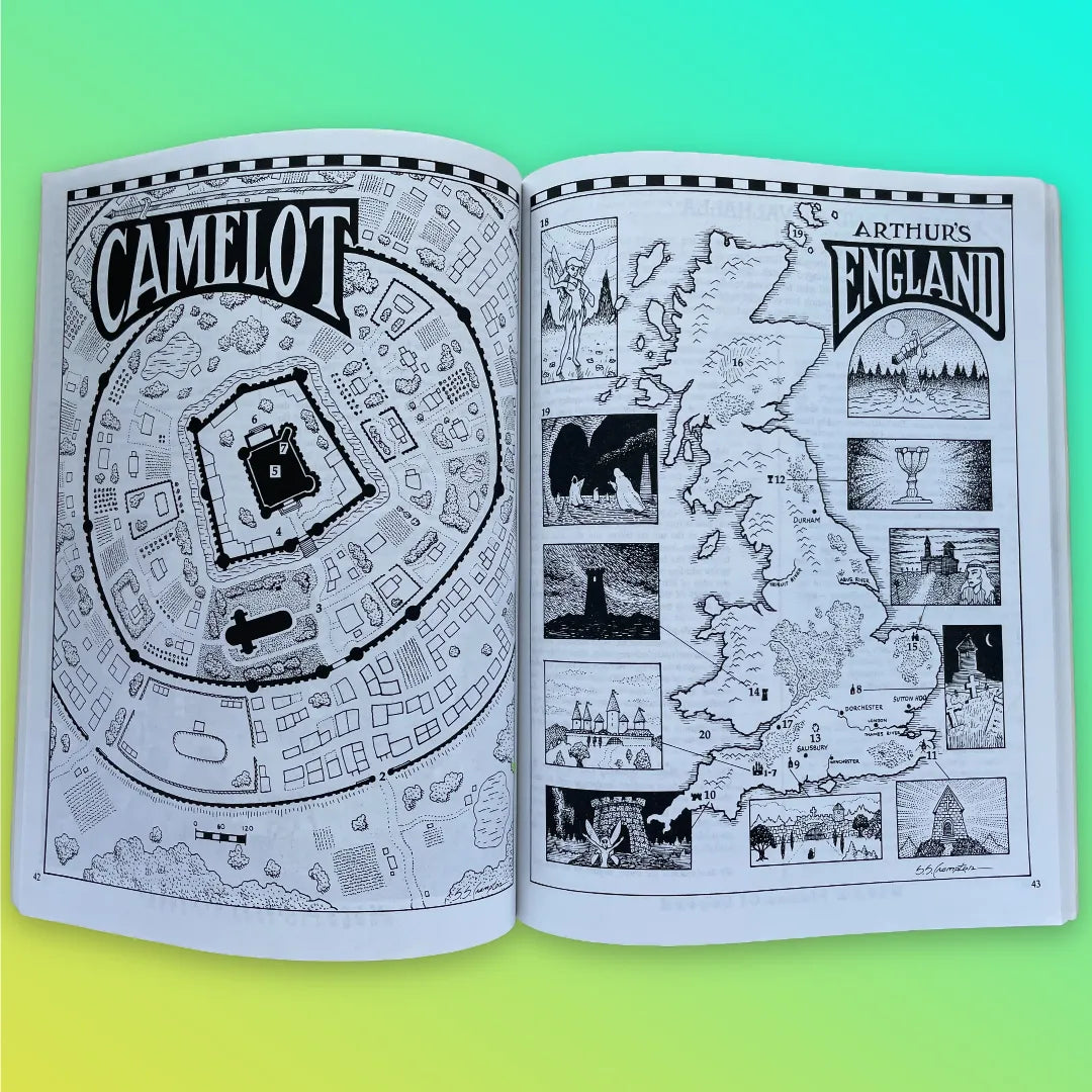Maps Cities and Places of Legends Catalyst Series Flying Buffalo
