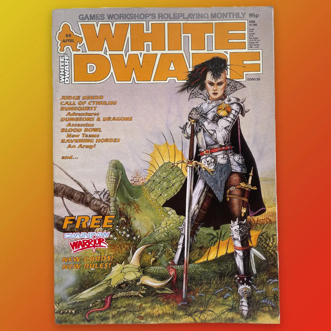 White Dwarf Magazine #88 April 1987 Games Workshop