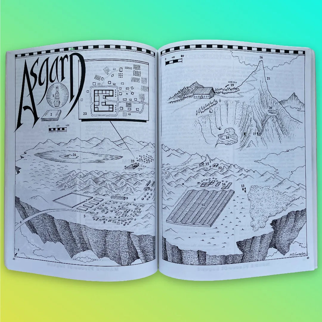 Maps Cities and Places of Legends Catalyst Series Flying Buffalo