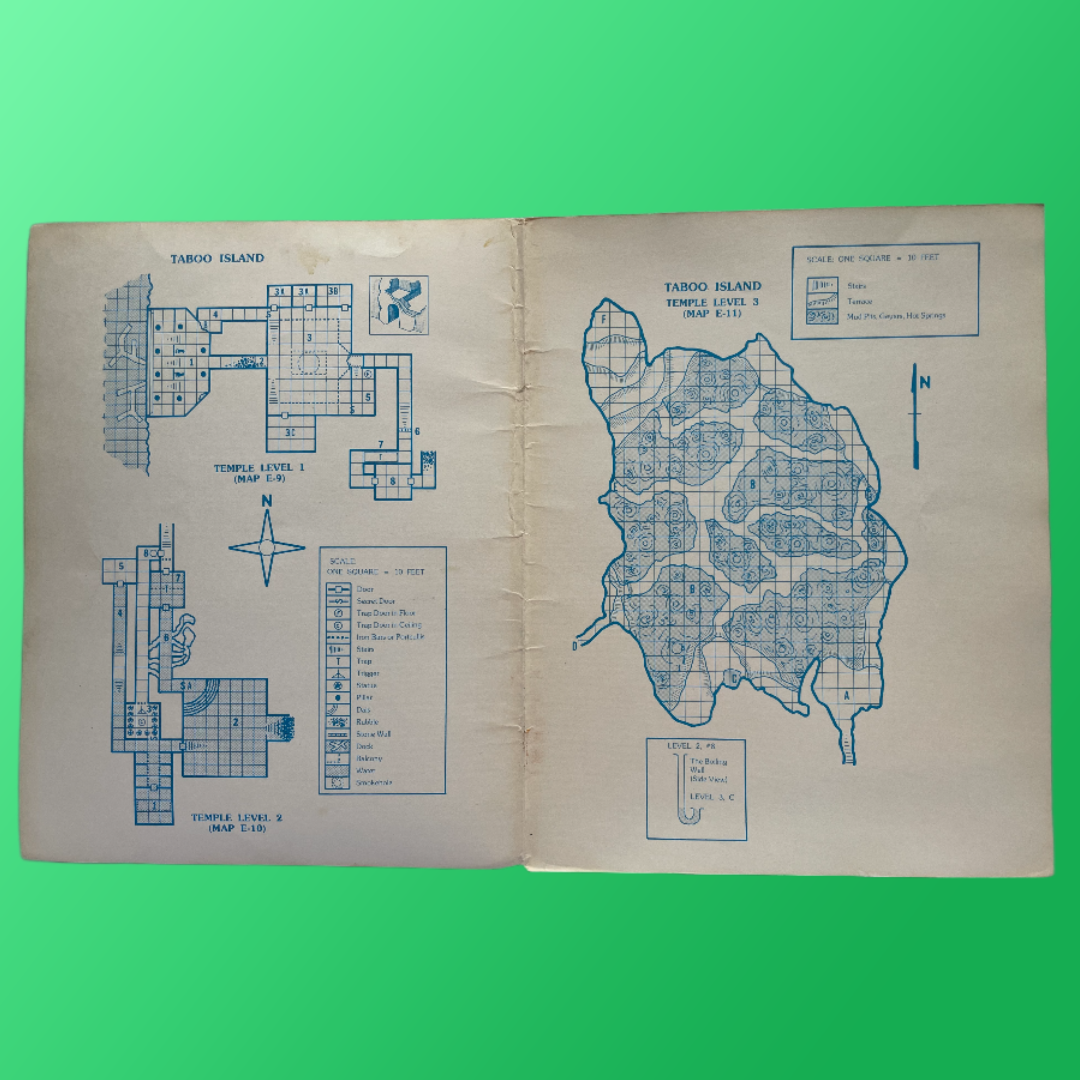 Dungeons & Dragons Expert Set 2 1012 Box Set